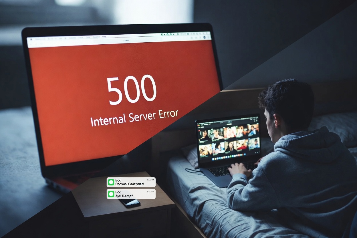 Ошибка 500 на сайте